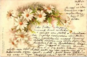 1899 Flower, Serie XXI. No. 17451. litho