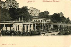 Karlovy Vary, Karlsbad; Mühlbrunnen Colonnade