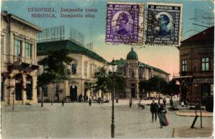 Subotica, street, shop, Szabadka, Damjanich utca, Ivanits József üzlete