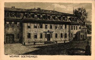 Weimar, Goethe House, Weimar, Goethe ház, Weimar, Goethehaus