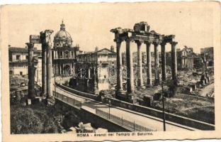 Rome, Roma; Tempio di Saturno / temple