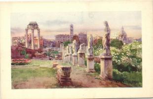 Rome, Roma; Foro Romano / square