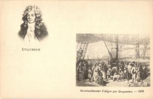 Duquesne, Bombardement d'Alger par Duquesne / bombardment of Algiers by Duquesne