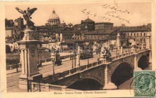 Rome, Roma; Nuovo Ponte Vittorio Emanuele / bridge