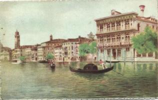 Venice, Venezia; Canal Grande, Palazzo Vendramin / palace, A. Scrocchi 4338-23.