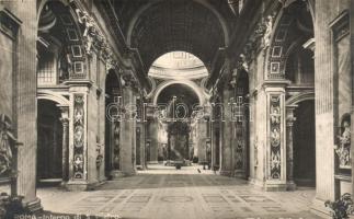Rome, Roma; S. Pietro church, interior
