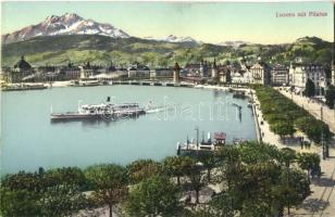 Luzern, Pilatus, steamship