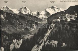 Interlaken, Heimwehfluh, Eiger, Mönch, Jungfrau