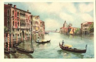 Venice, Venezia; Canal Grande, Palazzo Franchetti / palace s: Abert