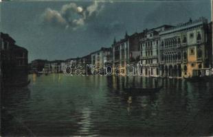 Venice, Venezia; Canal Grande, Ca d'Oro / night