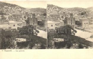 Nazareth, stereo postcard