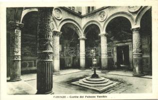 Firenze, Cortile del Palazzo Vecchio / palace, interior