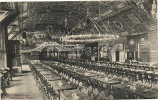 München, Hofbräuhaus, Festsaal / beer hall interior