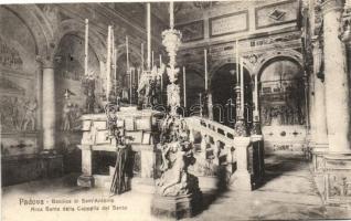 Padova, Basilica di Sant Antonio, Arca Santa della Cappella dei Santo / church interior, arch, chapel