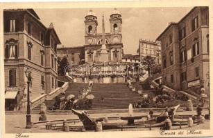 Rome, Roma; Trinita dei Monte / church