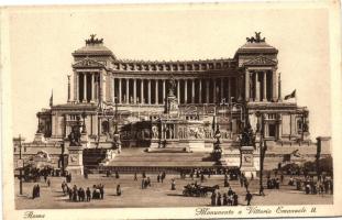 Rome, Roma; Monumento a Vittorio Emanuele II / monument