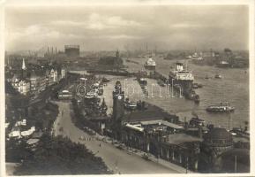 Hamburg, Hafen / port, steamships