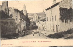 Saint-Nicolas-de-Port, Rue du Haut de Tilly / street