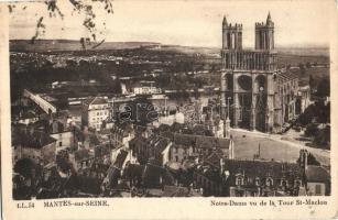 Mantes-sur-Seine, Notre Dame, Tour St. Maclou / church, tower