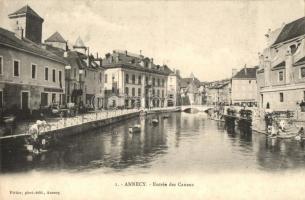 Annecy, Canal entry