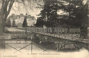 Annecy, Pont des Amours, Prefecture / bridge