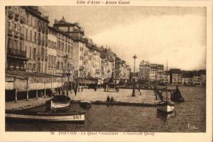 Toulon, Cronstadt quay, Grand Cafe de la Rade, boats
