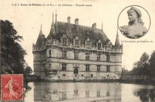 Azay-le-Rideau, Chateau, la Tourangelle / castle