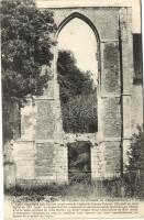 Dixmont, church ruins