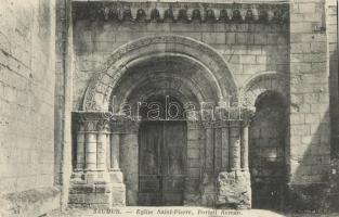 Saumur, Saint Pierre church, Roman gate