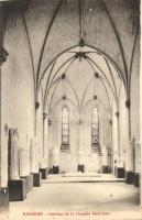 Saumur, Saint Jean chapel, interior