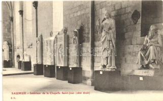 Saumur, Saint Jean chapel, interior