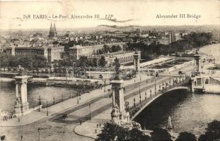 Paris, Alexandre III bridge