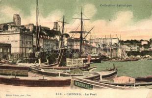 Cannes, port, ships