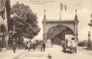 Strasbourg, Rhin bridge