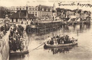 Trouville, Reine des Plages, Bateau du Havre, Bac / port, steamships