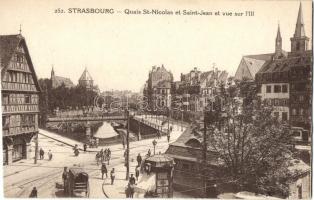 Strasbourg, St. Nicolas and Saint Jean quay