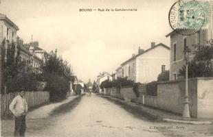 Bourg, Rue de la Gendarmerie / street