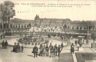 Versailles, Laton Basin, castle