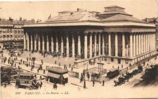 Paris, Bourse, autobuses