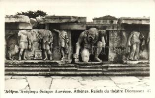 Athens, Dionyssos theatre, relief