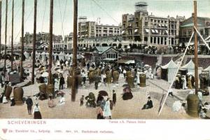 The Hague, Den Haag; Scheveningen, Palace hotel, terrace