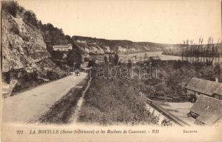 La Bouille, Rochers de Caumont