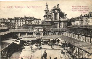 Nancy, Saint Sebastian church, market place