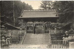 Nikko, Taiyuin temple, Niomon gate