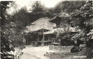 Japanese village scene