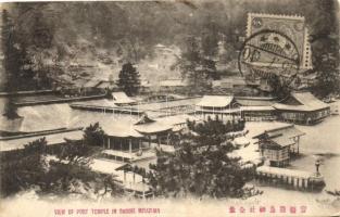 Miyazima, Port temple in shrine