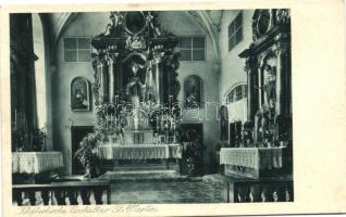 Dietramszell, church interior, altar