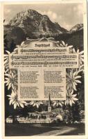 Bayrischzell, music sheet, floral