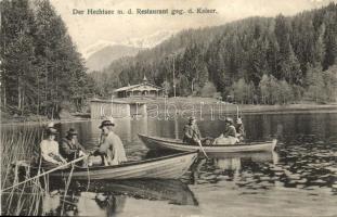 Hechtsee, Restaurant geg. d. Kaiser, boats