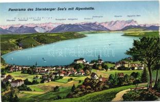 Starnberger See, Alpenkette / lake